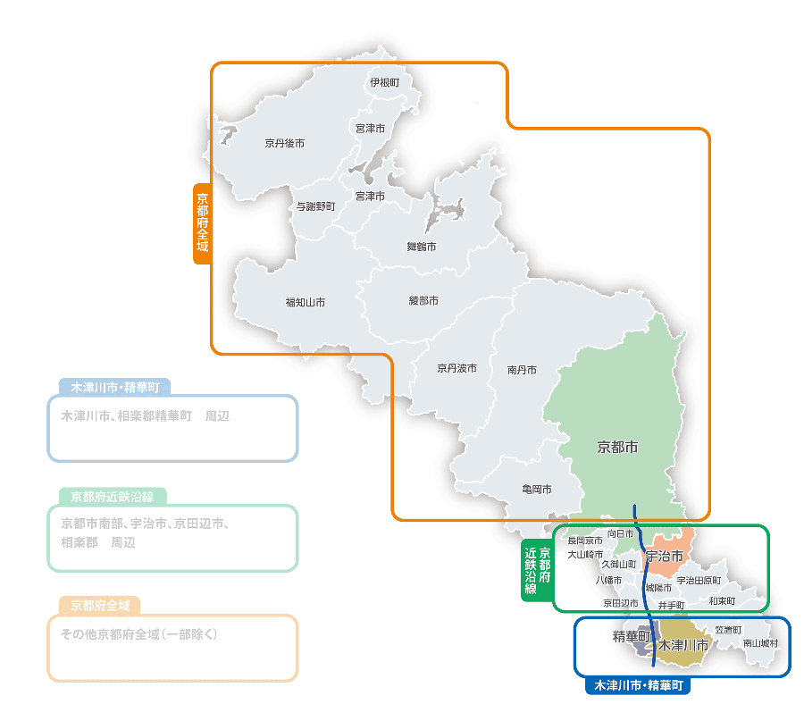 京都府地図