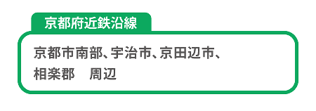 京都府近鉄沿線